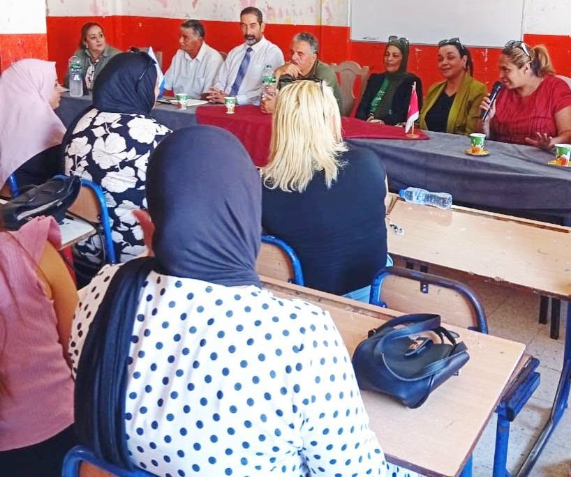 إجتماع مع أولياء تلاميذة المرحلة الإبتدائية