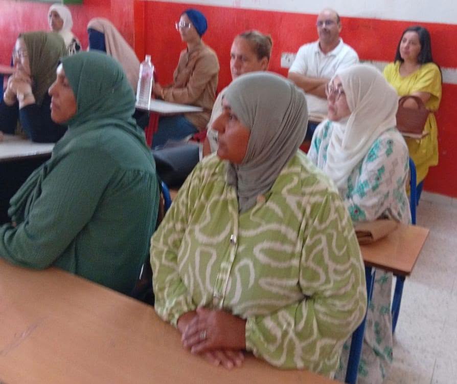 إجتماع مع أولياء تلاميذة المرحلة الإبتدائية